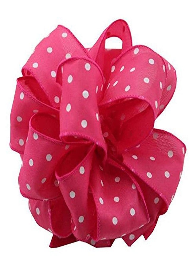 شريط بيرويك Iwh-009-50-Fus فوشيا ذو حافة سلكية